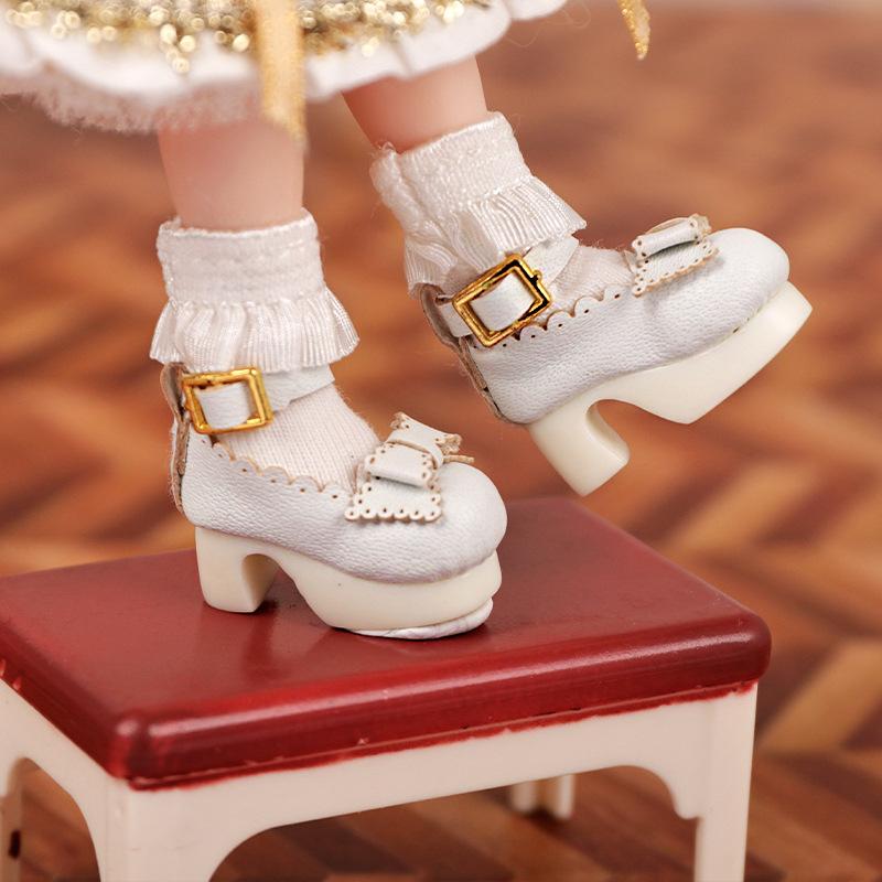 Lovely Doll Accessories OB11 Lace Socks Cute Calf Soft Doll Clothes Accessories Kawaii Lovely 1/12 Doll Socks Kids