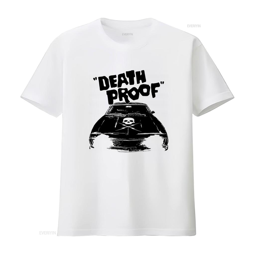 Death Proof Movie Poster Vintage Style Mens T Shirt Natural Color Available In Size 5XL Vintage Washed Slightly Comfortable