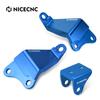NICECNC ATV Upgraded Engine Stays Brackets for Yamaha Raptor 700 700R 2008-2024 T6-6061 Aluminum ATV 700 Raptor Engine Mount