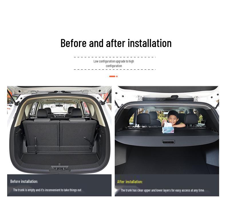 Dongfeng Fengguang 580 Tailgate Storage Partition & Interior Modification