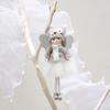 4 piezas Adornos de Ángel Decoraciones para Árbol de Navidad Decoraciones para Ambiente Festivo Adornos de Ángel de Acción de Gracias Pascua Decoraciones para Celebraciones de Fiesta