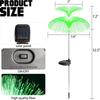 1PC Outdoor Solar Garden Lights 7 Colors Solar Jellyfish Reed Lights For Patio Pathway Lawn Festival Party Landscape Decoration
