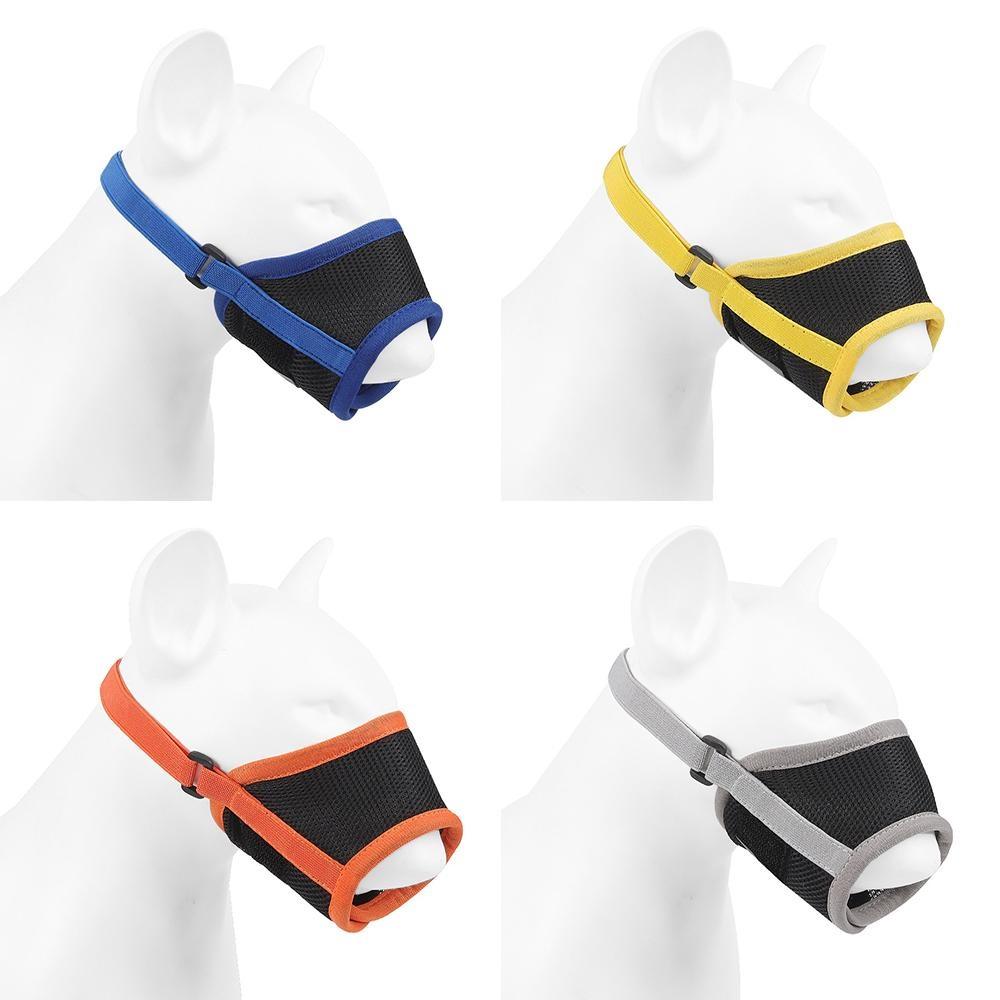 Adjustable Pet Muzzle Dog Muzzles Puppy Mouth Muzzle Anti Barking Biting Muzzles Pet Training Supplies