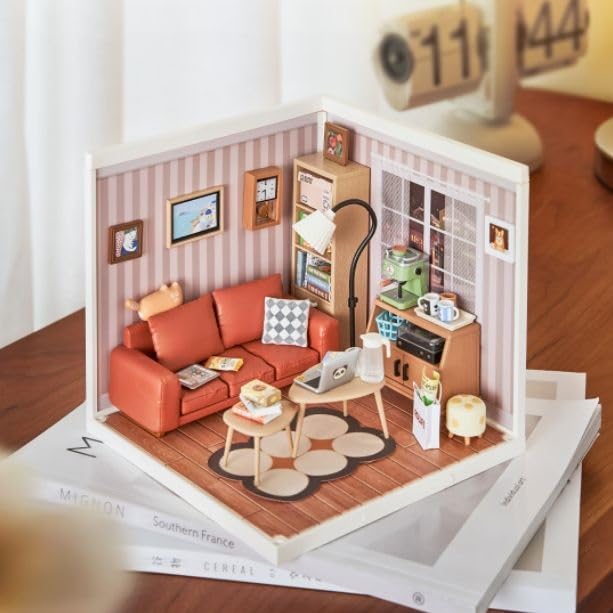 Make It DIY Miniature House Creator Series (Living Room) with Japanese Instruction Manual