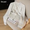 Women's Sweet Chic V-Neck Knit Cardigan with Heart Buttons
