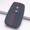Silicone Key Fob Cover Fit for Toyota Corolla Camry RAV4 Highlander Avalon C-HR Prius Smart 2 Button Remote Key, Fits Toyota Corolla Camry RAV4 Prius