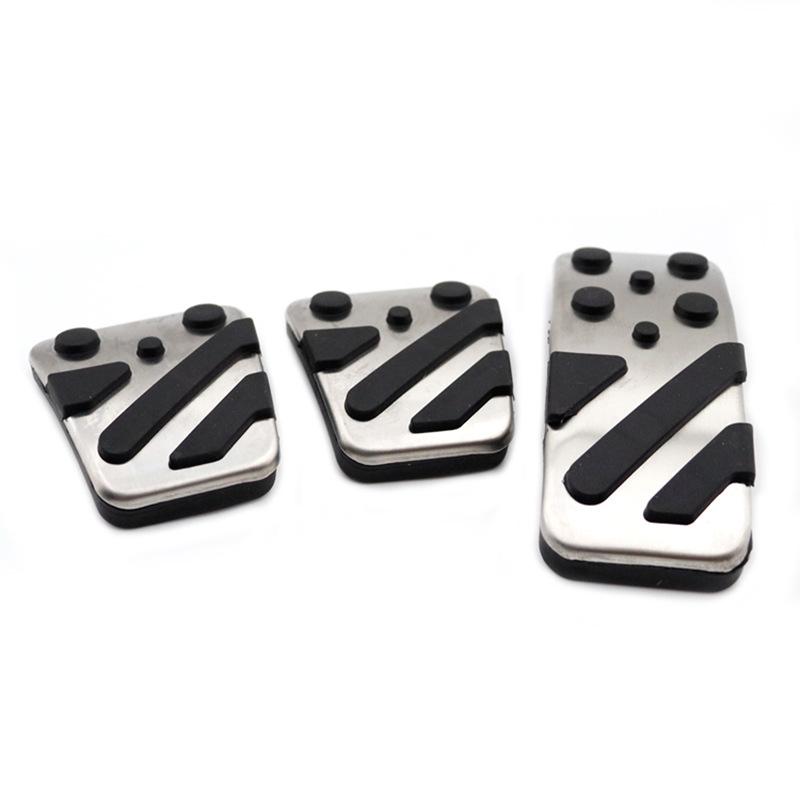 Non-Slip Decorative Car Pedals for Mitsubishi: Throttle, Brake, and Rest Area Accessories