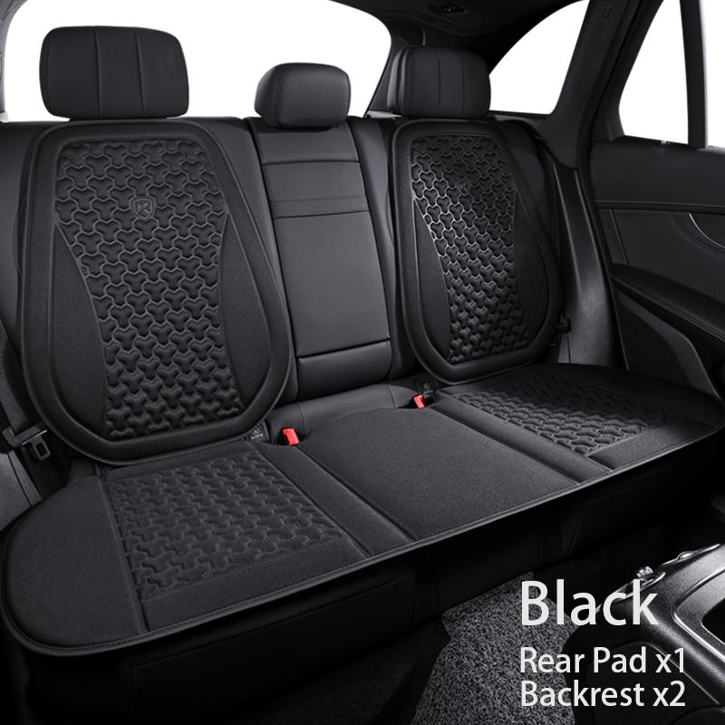 3D Breathable Car Seat Covers Sweatproof Car Seat Cushions Convex Design for Heat Dissipation Universal Car Seat Covers Full Set