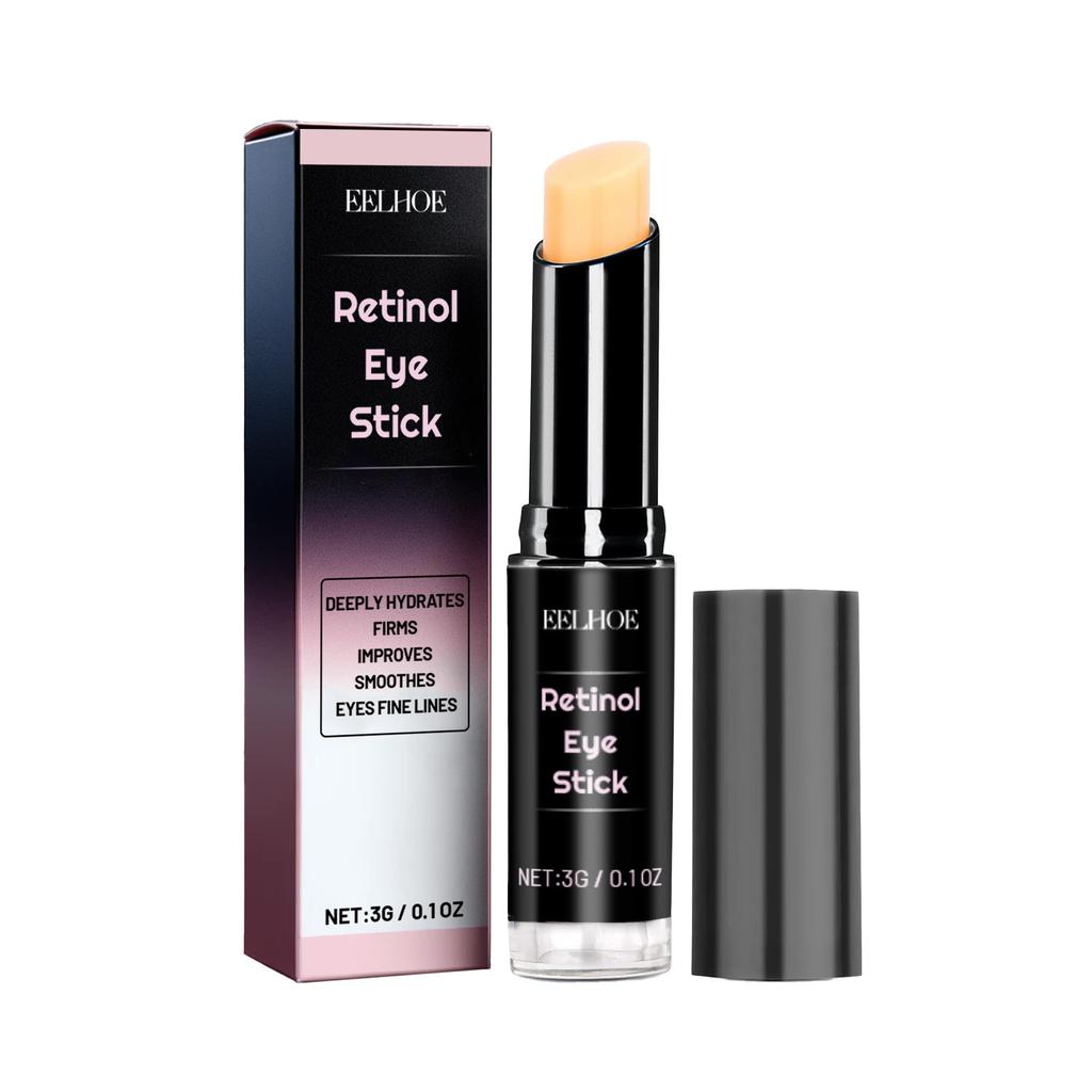 Retinol Eye Cream Stick Firming Lifting Fine Line Fade Dark Circles Eye Bag Anti Puffiness Nourishing Nourishing Eye Stick