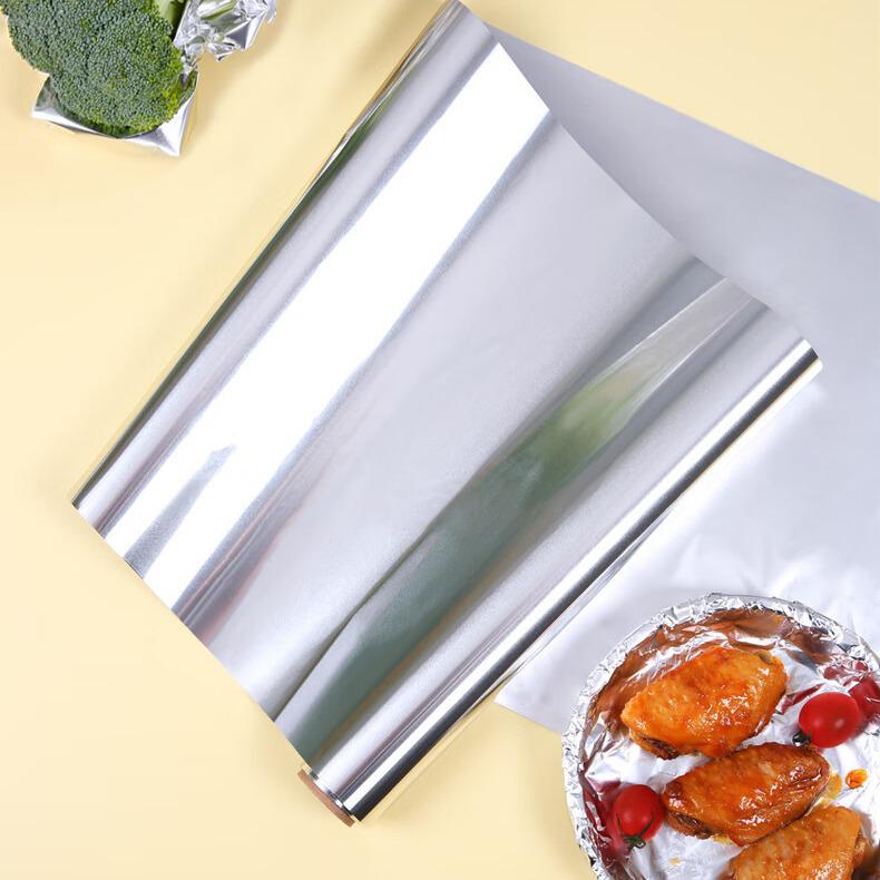 High-Temperature Resistant Aluminum Foil Roll for Baking and BBQ