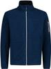 Куртка мужская CMP Fleece Jacquard-Knit-Tech Jacket (38H2237) Herren-Fleece Jacquard-Knit-Tech mit Rautenmuster petrol