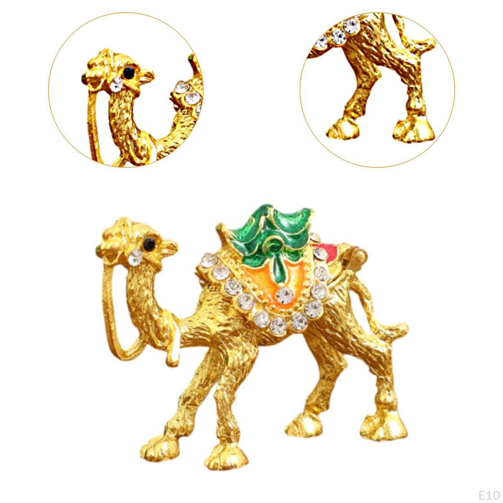 Camel Figurine Jewelry Box ,Trinket Box,Treasure Case, Organizer for Home Decor