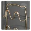 Simple Shoe Hanger Metal Iron Art Slippers Drain Drying Rack Toilet Bathroom Indoor Restroom Storage Tools Home Organizer Shelf