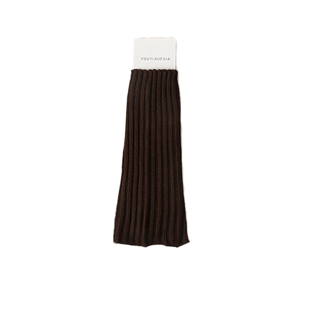 Thickened Vertical Bar Pile-up Socks for Autumn and Winter, Thickened Calf Socks, and Warm Leg Protection Socks