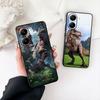 Cartoon Dinosaur Anime Phone Case for Apple iPhone 12 13 Mini XS 11 Pro Max 7 8 Plus + XR 8+ X SE 2020 SE3 Cover Casing