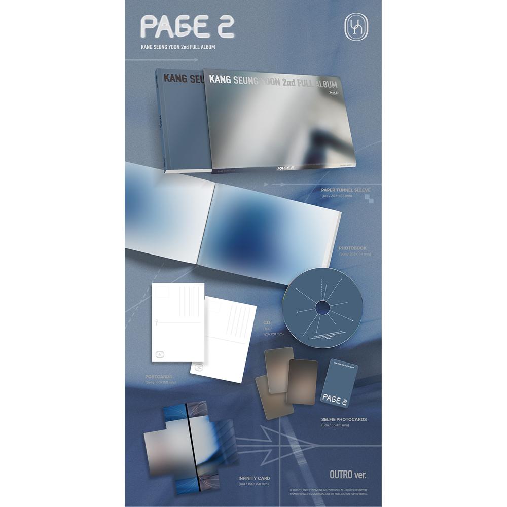 [Pre-order] KANG SEUNG YOON - 2nd Album [PAGE 2]