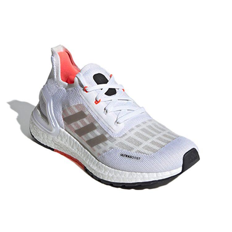 Adidas ULT J Woven Breathable Low top Running Shoes White Black Red Teenagers EG4821