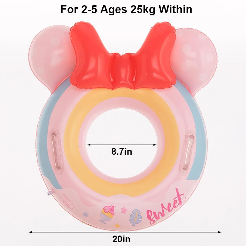 Rooxin Baby Schwimmring Schlauch Aufblasbarer Schwimm-Sitzring Für Kind Kind Schwimmkreis Schwimmhilfe Schwimmbad Wasserspielzeug