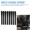 8er-Pack 13x1 Zoll Weichschlaufe Zurrgurt zur Sicherung von ATV Motorrad Motorrad