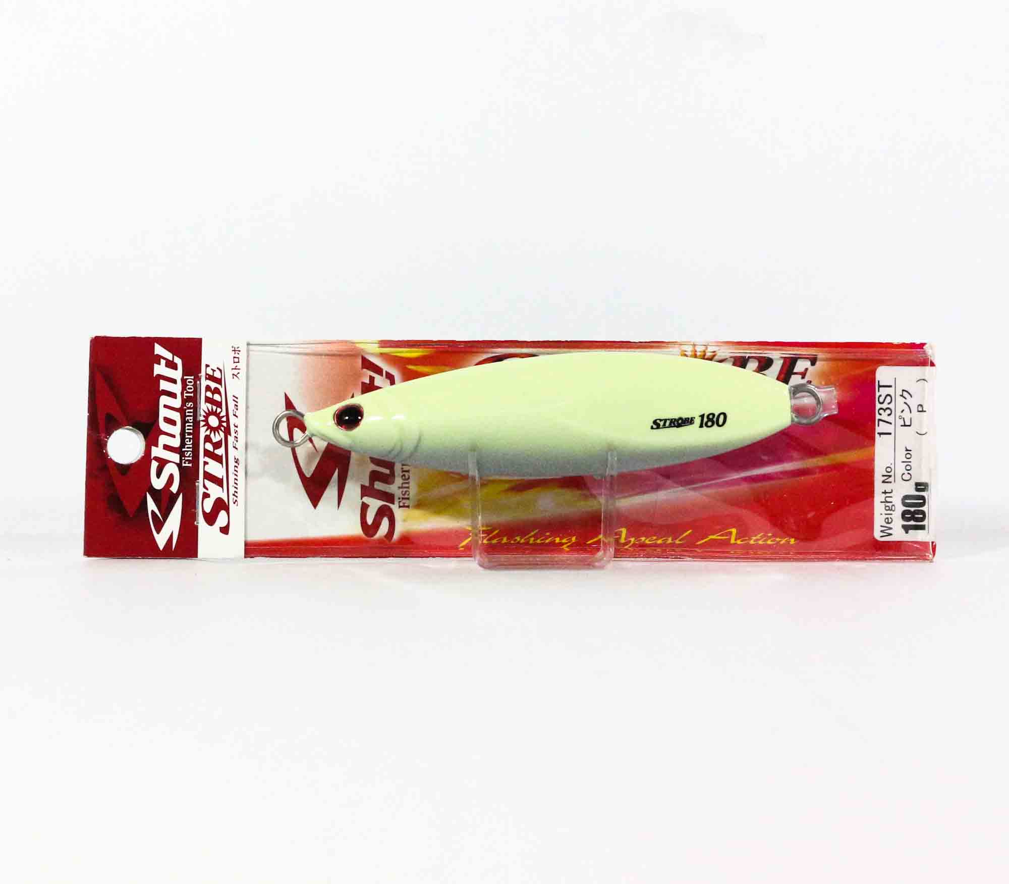 

Shout 173-ST Metal Jig Strobe 180 grams SG (4711) DC