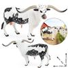 Realistic Holstein Bull Dairy Cow Simulation Toy for Children's Cognitive Development