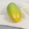 2pcs Artificial Mangoes for Home Kitchen Party Decoration Realistic Faux Fruit Ornament Restaurant Display Props