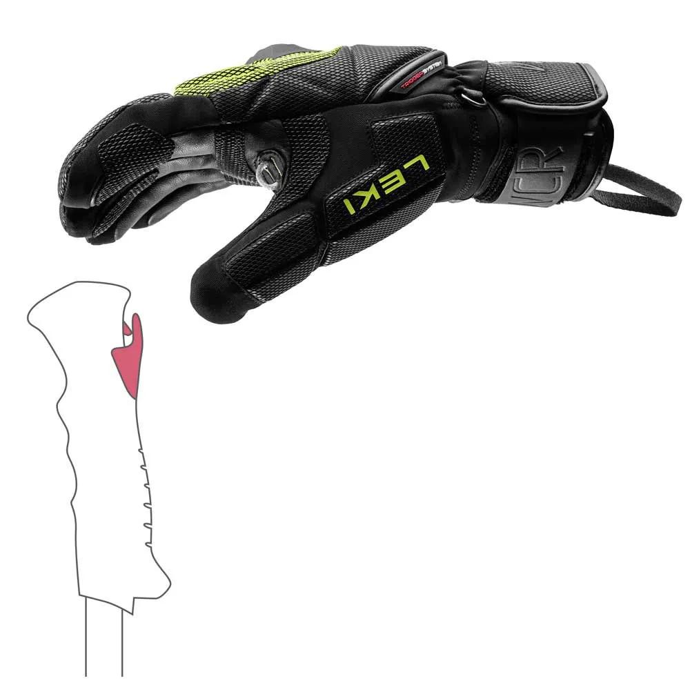 Leki Alpino Gloves WCR Coach 3D