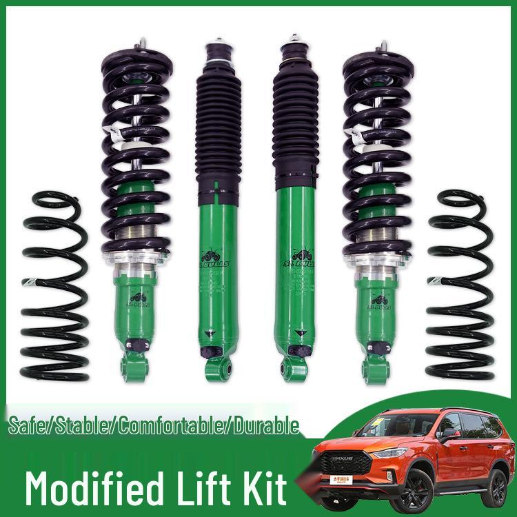 Adjustable 2-Inch Lift Kit with Shock Absorbers for Isuzu MUX Ranger Off-Road Modification