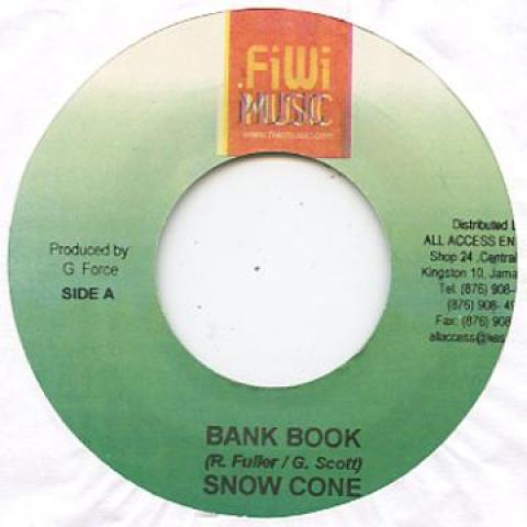 

7-дюймовая пластинка SNOW CONE / DA VILLE - Bank Book / Go Deh Gal Fi Wi Music 2002 Ямайка Регги, Ска и Даб