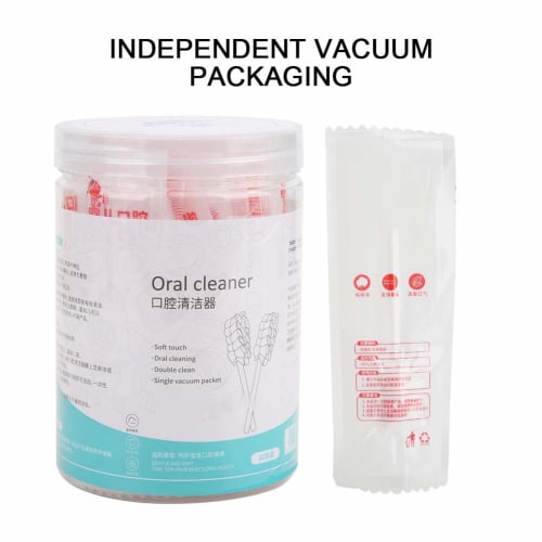 30 Pieces Baby Tongue Cleaner, Baby Oral Cleaner, Oral Cleaning Sticks, Dental Care for 0-3 Year Old Babies