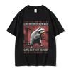 Lustiges Rattenkäse Grafik T-Shirt Retro Japanisch Englisch Zitat Elemente Designs Stilvoll Lässig Kurzarm T-Shirt Für Tägliches Tragen