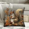2D Printing Squirrel Pillow Cover Nature'S Artistry For Your Home Sofa Cushion Cover Home Decoration Pillowcase