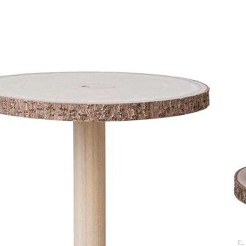 Elegant Wooden Dessert Display Stand