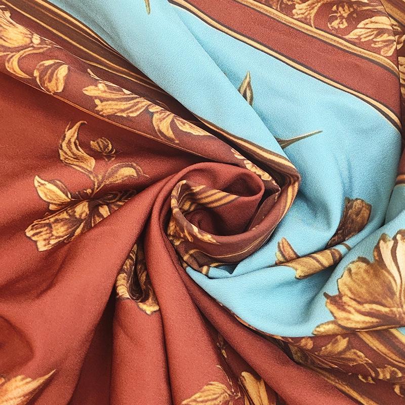 Abito Maxi da Donna Scollo a V Senza Maniche Vita Alta Elegante Stampa Floreale Vestito Estivo