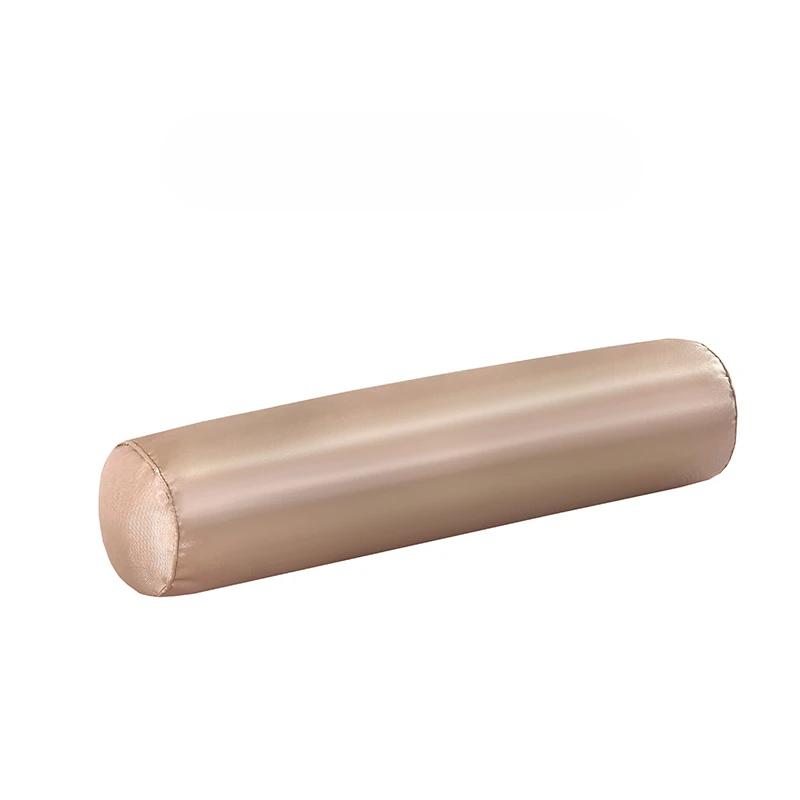 60/80/100/120cm Cervical Neck Pillow Long Body Pillow Headrest Pillowslip  Ice Silk Solid Color Cylindrical with Core Removable