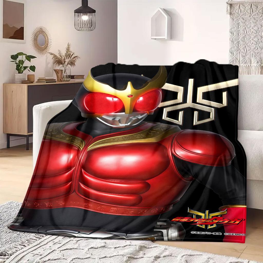 Kamen Rider Hero Flannel Blanket Warm,Comfortable,Suitable for Bedrooms,Sofas,Beds,Chairs,Picnics,Travel