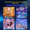 Dreamy Rotating Starry Sky Music Projector Lamp for Kids' Bedroom