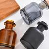 100ml Matte Black Aroma Diffuser Bottle with Free Glass Sample in Multi-color, Flameless Design