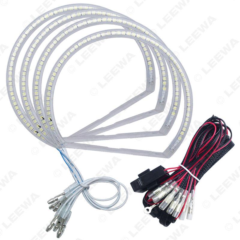SMD Angel Eyes Halo with Cover for BMW E46 Pre-facelift