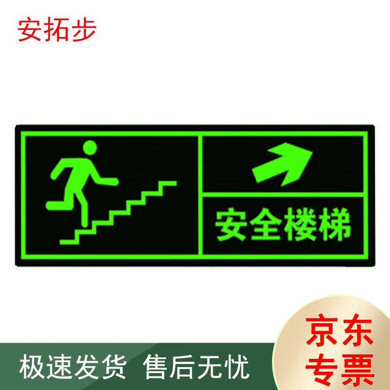 AnTuobu Luminous Safety Exit Sign Decal