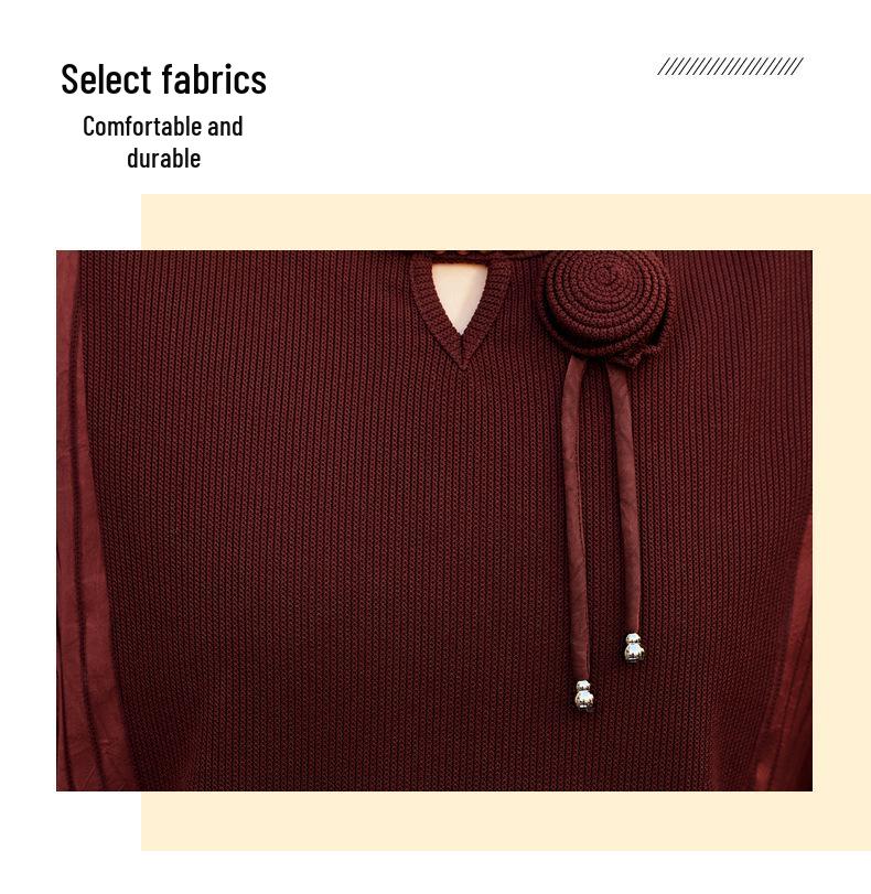 Stylish Spring Top for Middle-Aged and Elderly Women: Lightweight, Chic Base Layer for Mothers and Mother-in-Laws