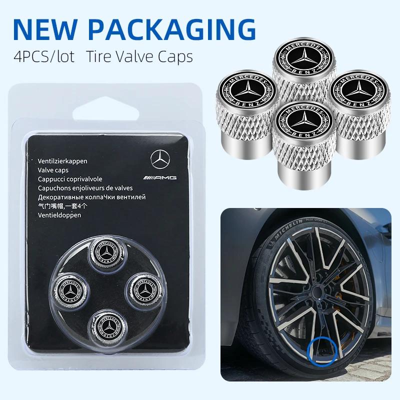 GLC GLB Neues Auto Rad Reifen Ventil Luftventil Kappe Staubkappen Für Mercedes Benz W206 C-Klasse C200L CLA GLA W203 W220 W213 W211 W212