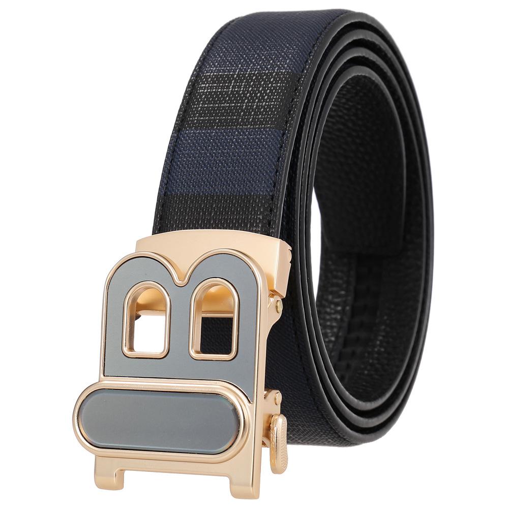 1Pcs Acessórios para cinto de cintura masculino, fivela automática Cinto de couro de vaca Ly36-35037-5