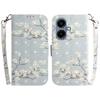 For Samsung Galaxy A07 5G Case Pattern Printing Leather Wallet Phone Cover with Wrist Strap