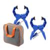 Fast Acting Spring Loaded Clamp For High Pressures Applications With Nylons Reinforced Build For Durability
