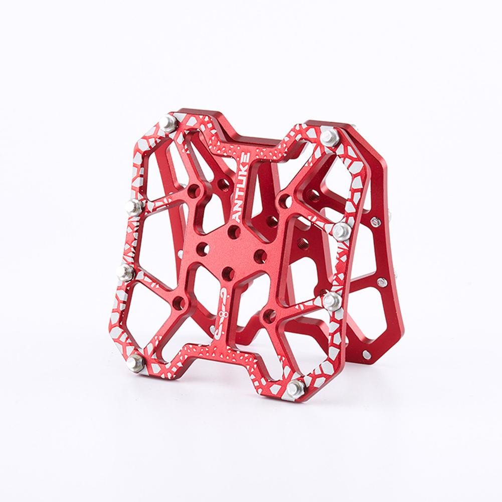 Aluminiumlegierung Fahrrad Pedale Schuhplatten Schloss Fußpedal Selbstverriegelndes Gerät Abriebfest Mountainbike Fahrzubehör Zubehör