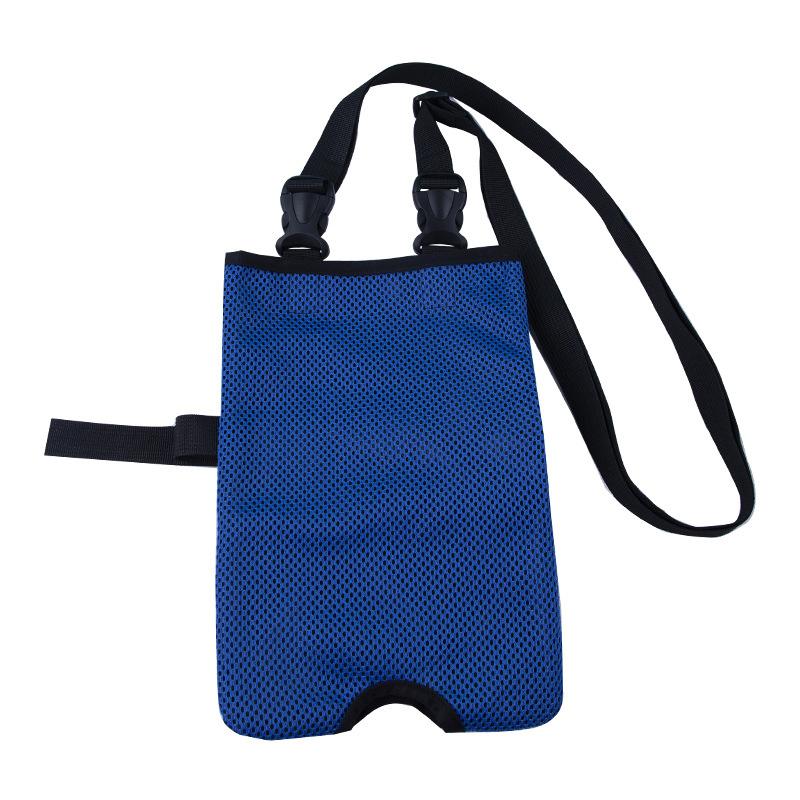 

Дышащий мешок для сбора мочи большой емкости, подвесной мешок для диспенсера мочи для пожилых людей, мешок для дренажа брюшной полости, фиксированный мешок синий