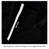 ESLNF Windproof Waterproof Shoe Covers High Visibility Reflective Anti-Slip Reusable Overshoes for Motorcycle Cycling