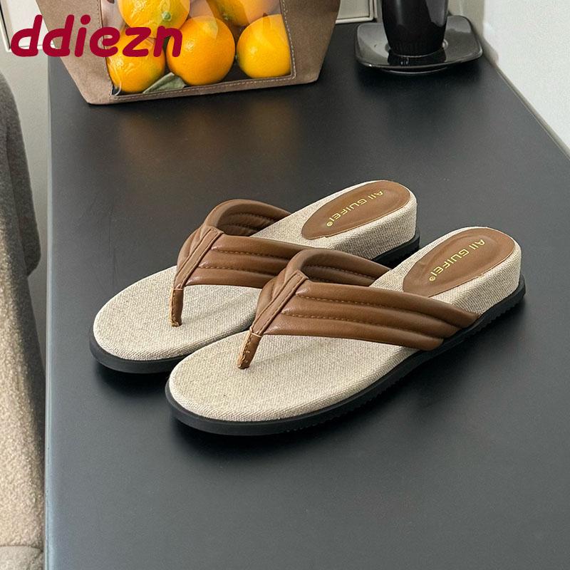 Mode Niedrig Absatz Schuhe Damen Keile Hausschuhe Schuhe Mode Runde Zehenpartie Weibliche Pantoletten Damen Keile Hausschuhe Schuhe Zehensandalen Pumps