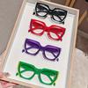 Elegant WOMEN'S fashion cat eye reading glasses-stylish purple, anti-blue light, full rim, square frame